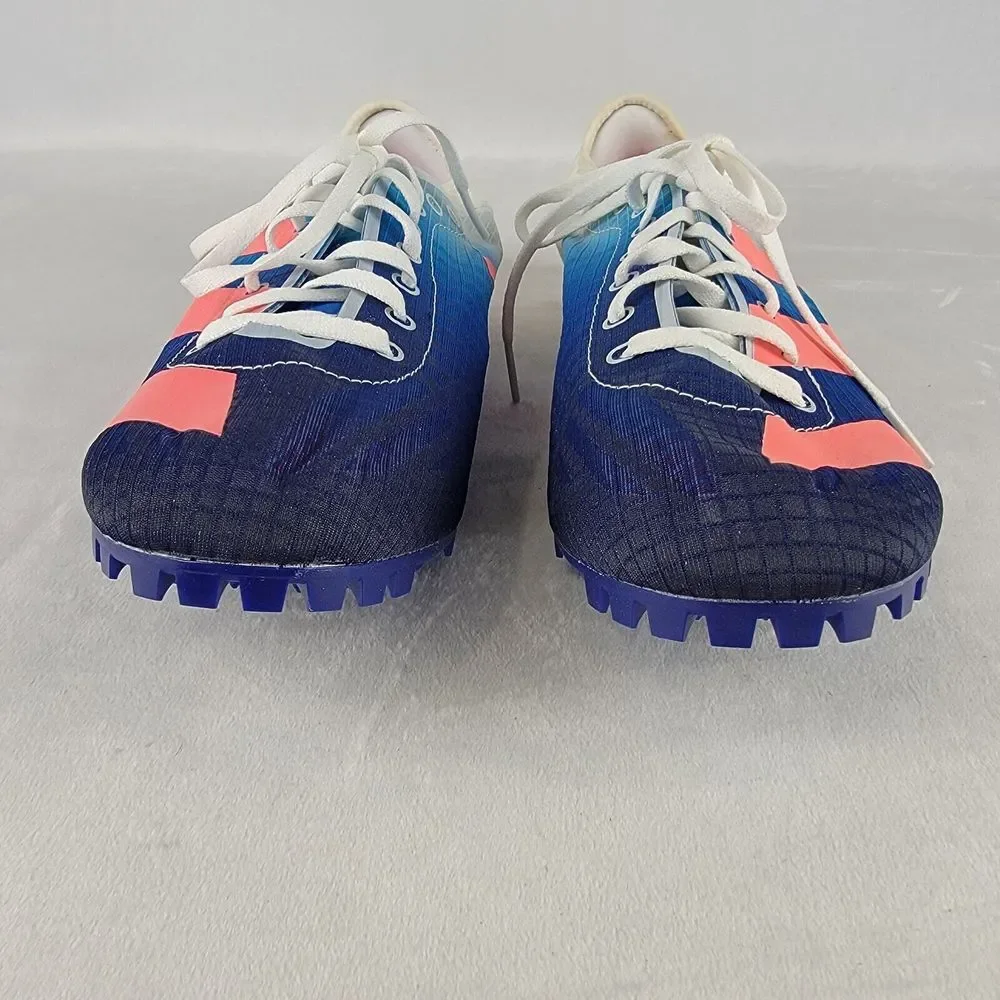NEW Adidas Men's Sz 14 Sprintstar‎ Track and Field Shoe Legacy Blue Rush Lace Up